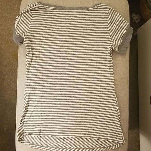 Gap Scoop Neck Striped Tee - Picture 2 of 4